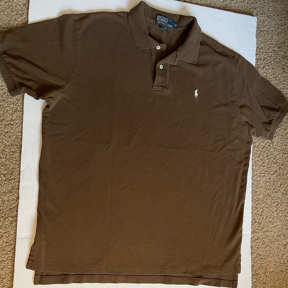 Polo by Ralph Lauren men’s brown shirt XL